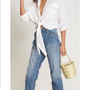 Faithfull the brand white button down